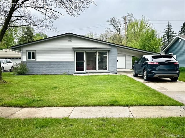 front view picture of 520 Parkview, Plymouth, MI. 48170
