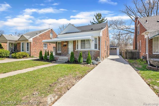 front view picture of 11348 Riverdale, Redford, MI. 48239