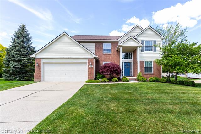 front view picture of 24333 Homestead Ct, Novi, MI. 48374