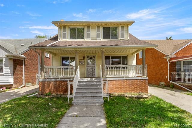 front view picture of 7026 Steadman, Dearborn, MI. 48126
