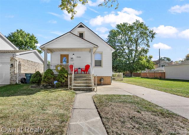 front view picture of 7636 Mead, Dearborn, MI. 48126