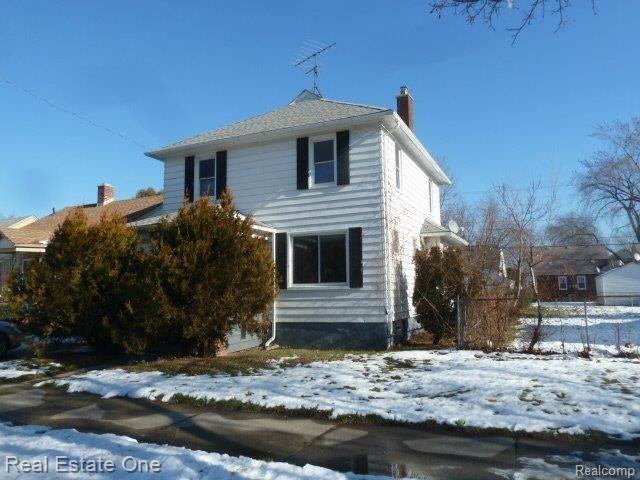 front view picture of 7848 Coleman, Dearborn, MI. 48126