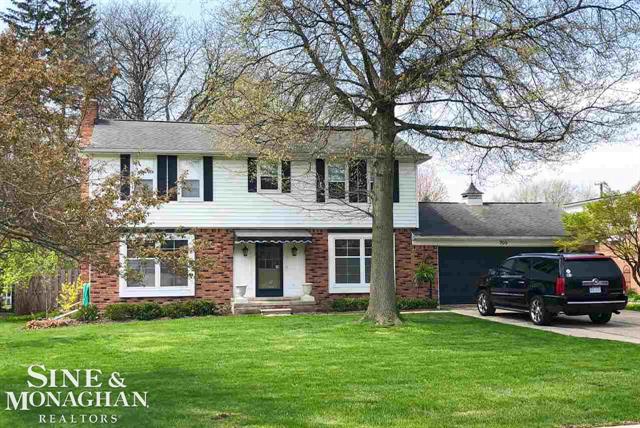 front view picture of 709 Middlesex, Grosse Pointe, MI. 48230