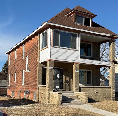 front view picture of 216 Pilgrim, Highland Park, MI. 48203