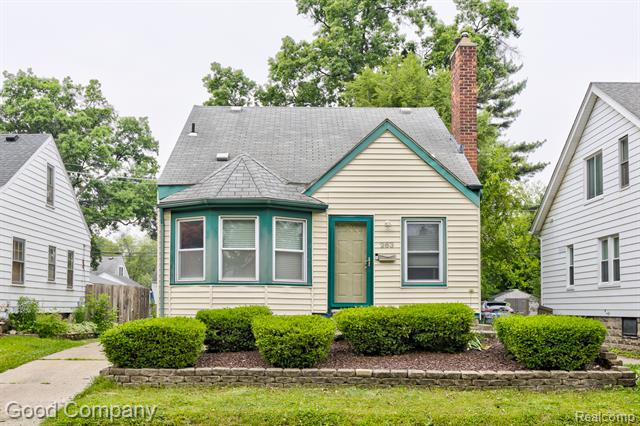 front view picture of 263 E Woodland St, Ferndale, MI. 48220