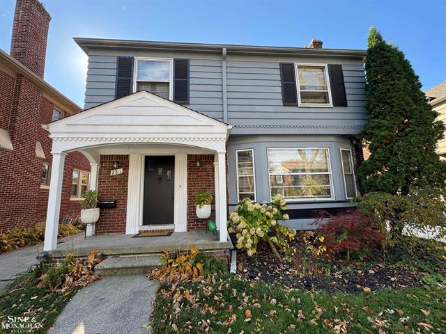 front view picture of 281 Moran Rd, Grosse Pointe, MI. 48236