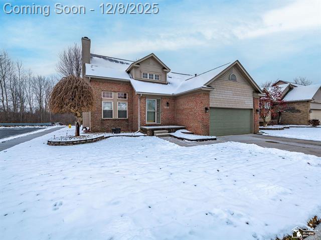 front view picture of 25247 Warren Dr, Flat Rock, MI. 48134