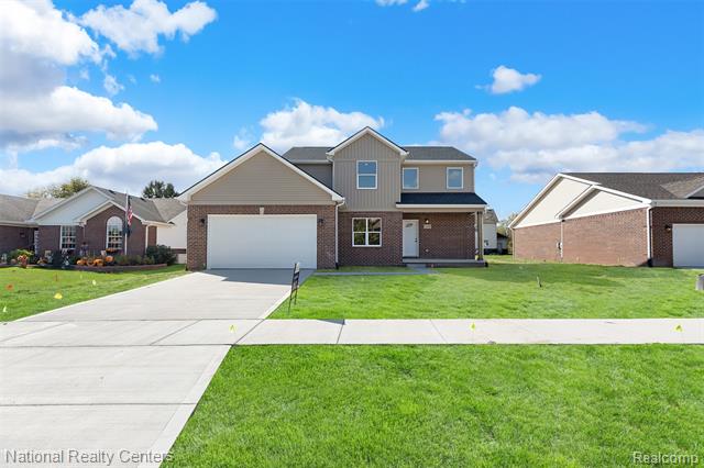 front view picture of 23188 Waterview Dr, New Boston, MI. 48164