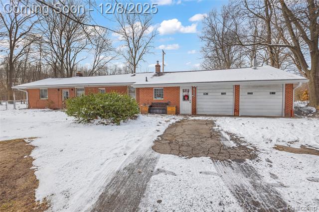 front view picture of 16000 Huron River Dr, Romulus, MI. 48174