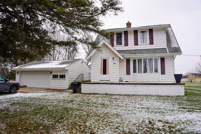 front view picture of 14040 Elwell Rd, Belleville, MI. 48111