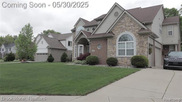 front view picture of 13961 Cobblestone Creek Drive, Belleville, MI. 48111