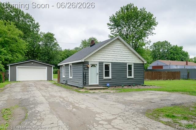 front view picture of 14220 Martinsville Rd, Belleville, MI. 48111