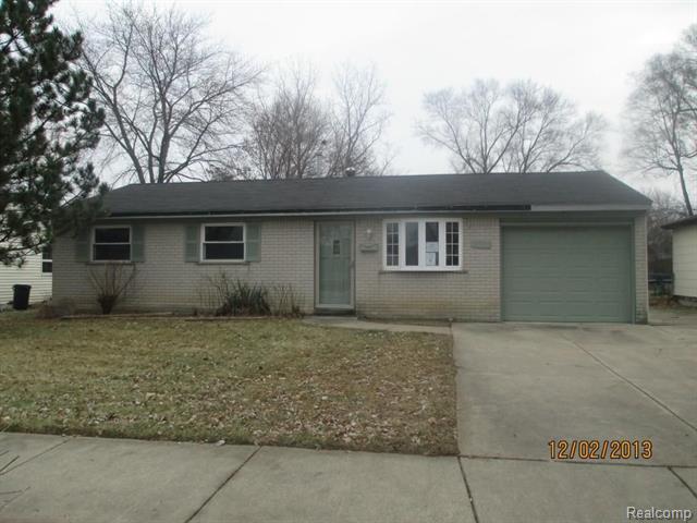front view picture of 15531 Taft, Romulus, MI. 48174