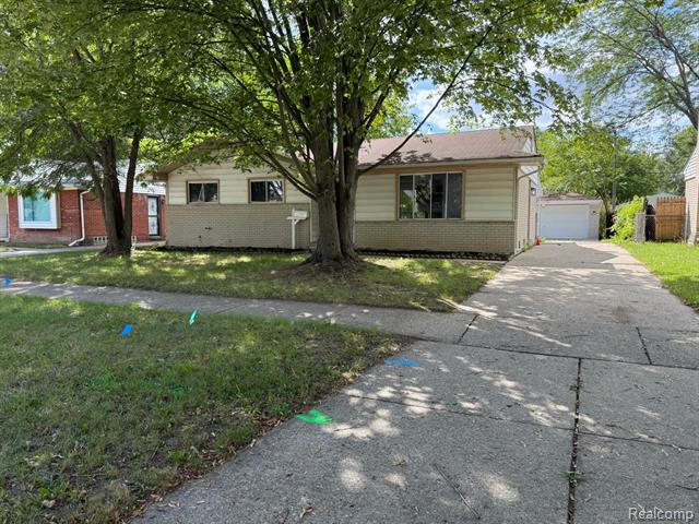 front view picture of 15520 Brandt, Romulus, MI. 48174