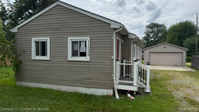 front view picture of 11538 Sidney, Romulus, MI. 48174