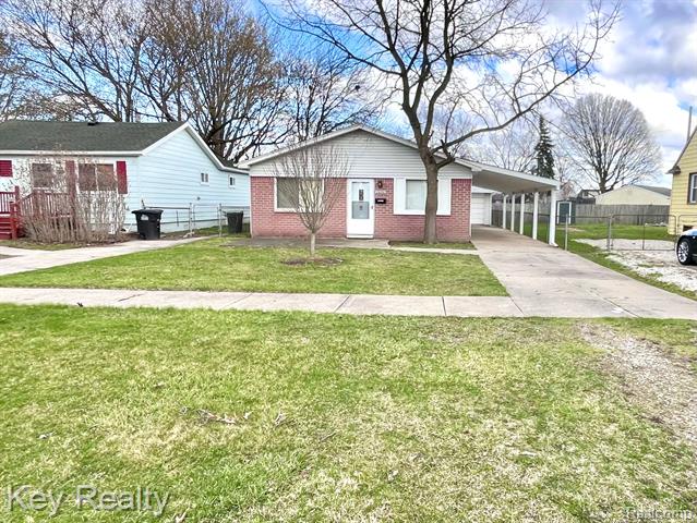 front view picture of 20251 Empire, Taylor, MI. 48180