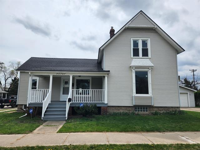 front view picture of 36707 Goddard, Romulus, MI. 48174
