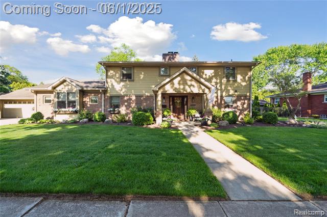 front view picture of 10809 Balfour, Allen Park, MI. 48101