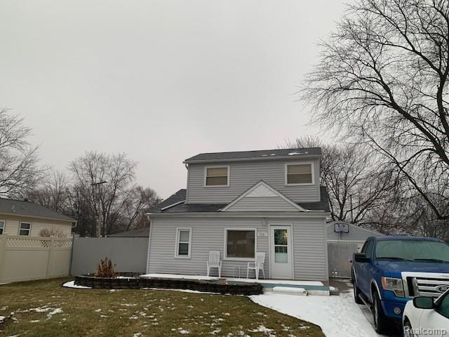 front view picture of 9321 Lincoln, Taylor, MI. 48180
