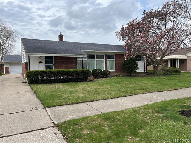 front view picture of 2546 Norwood, Trenton, MI. 48183