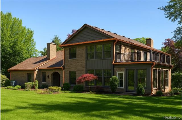 front view picture of 7575 Horsemill, Grosse Ile, MI. 48138
