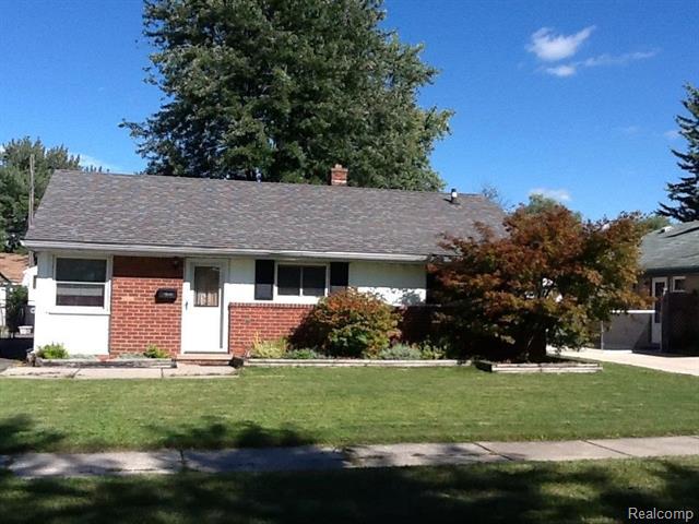 front view picture of 18591 Hamann, Riverview, MI. 48193