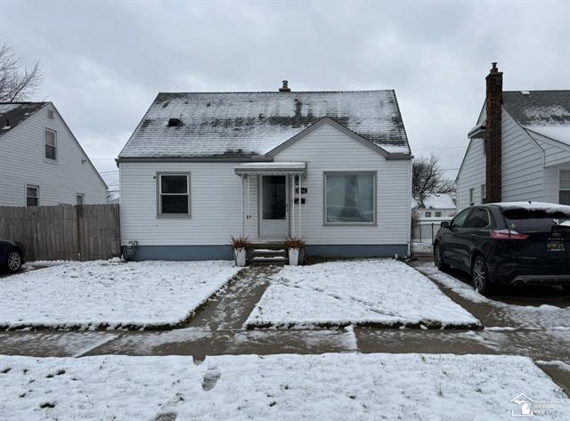 front view picture of 3838 16Th, Wyandotte, MI. 48192