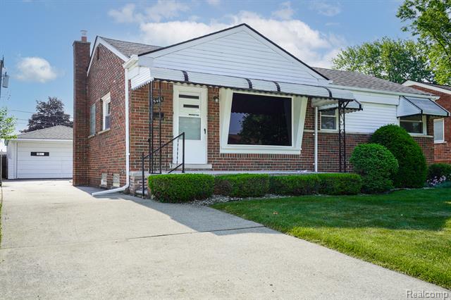 front view picture of 15481 Drake, Southgate, MI. 48195