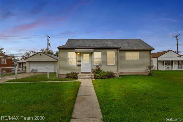 front view picture of 3636 17Th, Wyandotte, MI. 48192