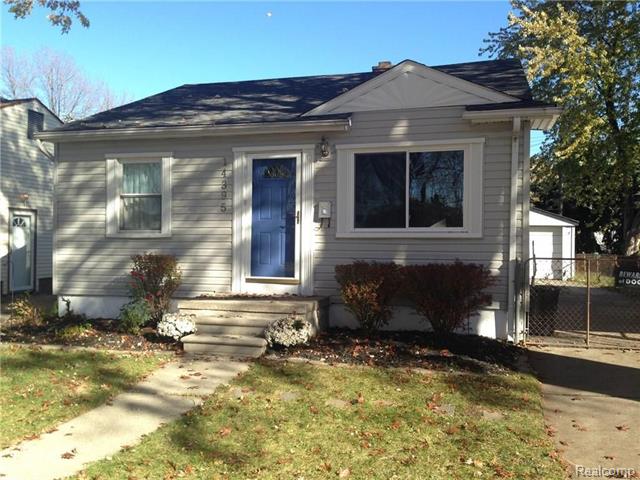 front view picture of 14395 Windermere, Southgate, MI. 48195