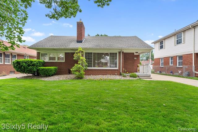 front view picture of 2493 20Th, Wyandotte, MI. 48192