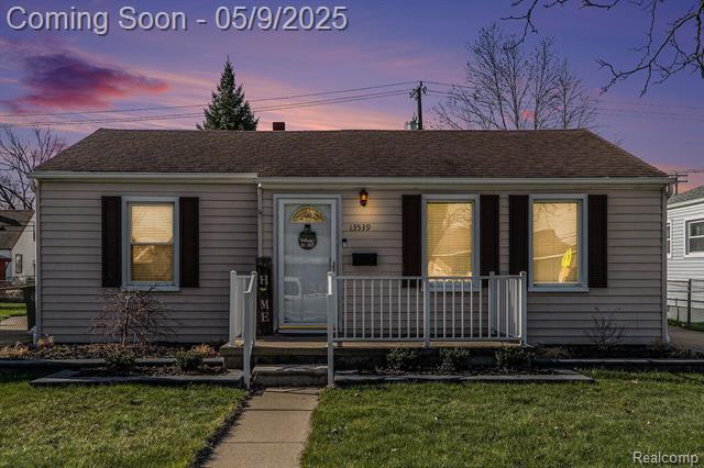 front view picture of 13539 Cunningham, Southgate, MI. 48195