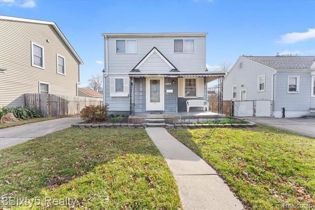 front view picture of 1449 19Th, Wyandotte, MI. 48192