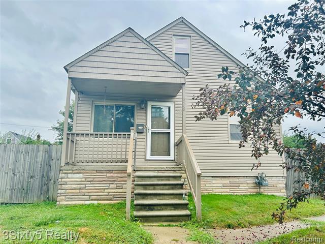 front view picture of 1919 Goddard, Wyandotte, MI. 48192