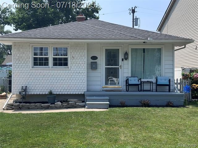 front view picture of 4220 Burns, Lincoln Park, MI. 48146