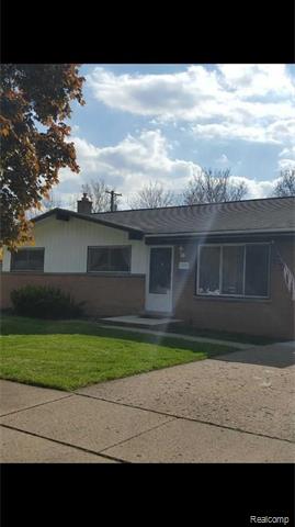 front view picture of 3310 Helen, Lincoln Park, MI. 48146