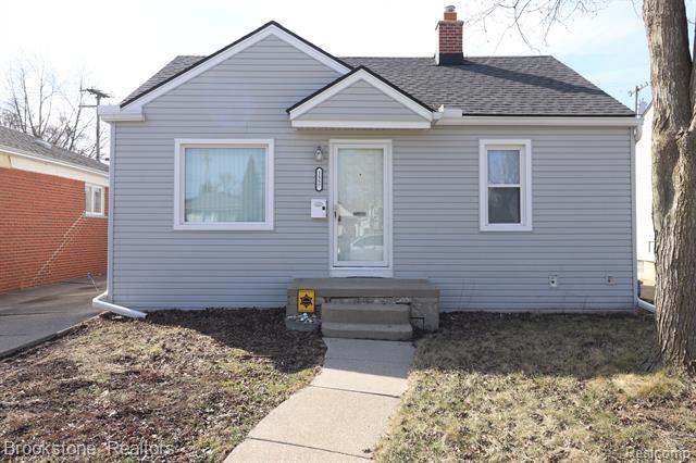 front view picture of 1357 Stewart, Lincoln Park, MI. 48146