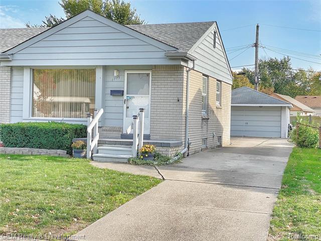 front view picture of 1775 Myron, Lincoln Park, MI. 48146