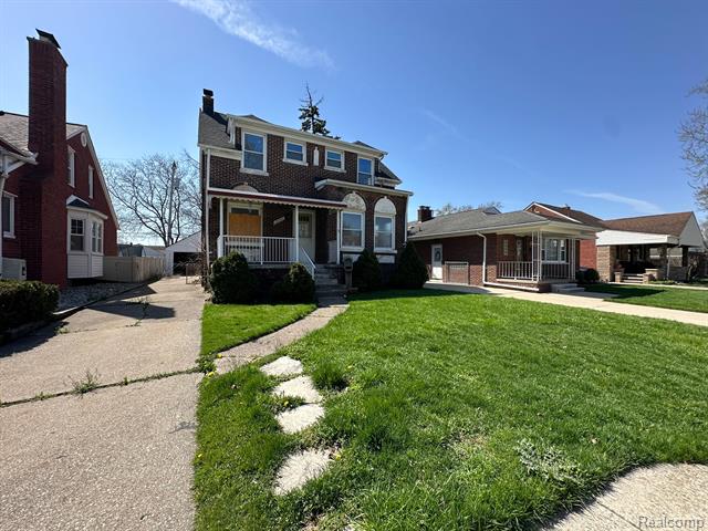 front view picture of 13105 Oakdale, Southgate, MI. 48195