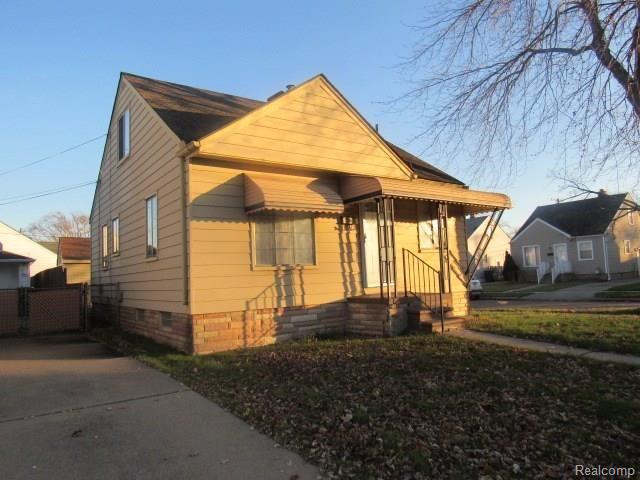 front view picture of 2485 Elliott, Lincoln Park, MI. 48146