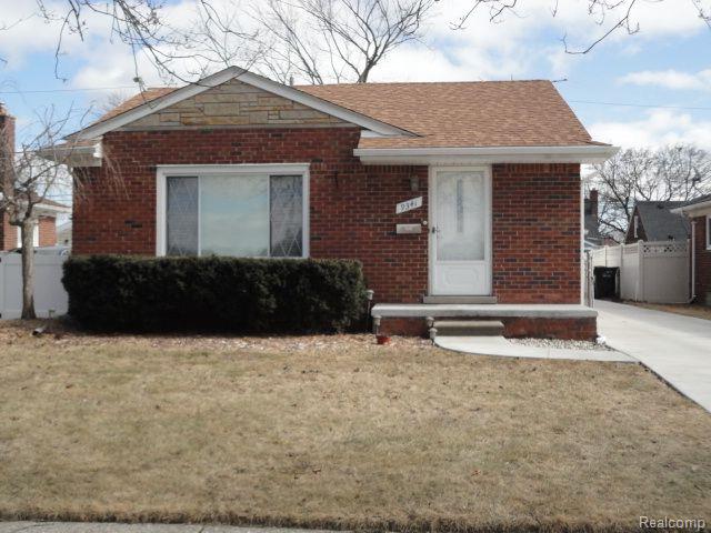 front view picture of 9341 Laurence, Allen Park, MI. 48101