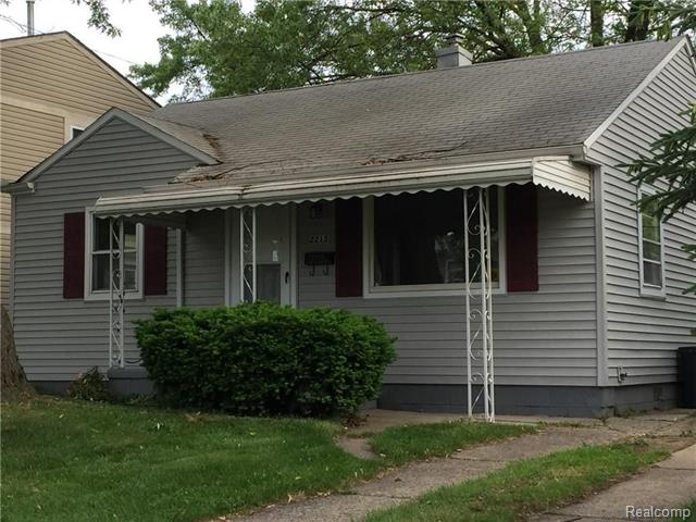 front view picture of 2215 Browning St, Ferndale, MI. 48220