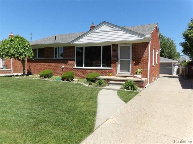 front view picture of 17104 Englewood, Allen Park, MI. 48101
