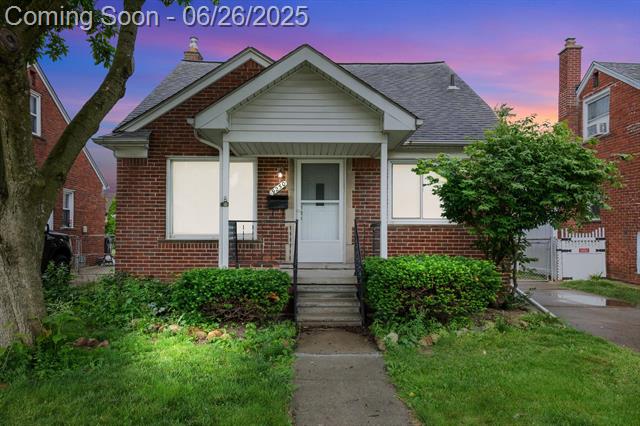 front view picture of 9250 Rosedale, Allen Park, MI. 48101