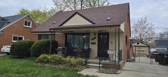 front view picture of 7800 Polk, Taylor, MI. 48180
