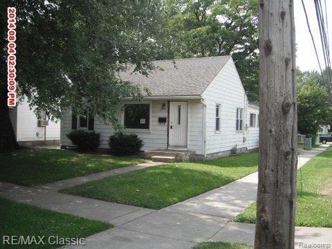 front view picture of 6602 Banner, Taylor, MI. 48180