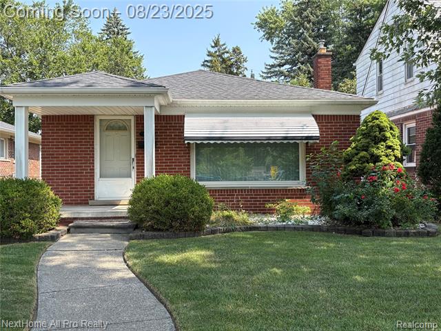 front view picture of 6587 Cortland, Allen Park, MI. 48101