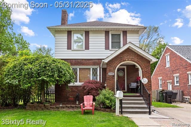 front view picture of 6568 Balfour, Allen Park, MI. 48101