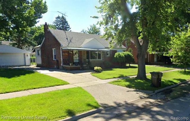 front view picture of 6527 Cortland, Allen Park, MI. 48101