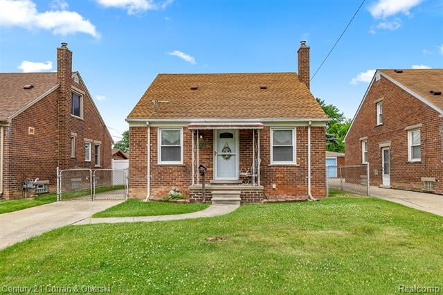 front view picture of 7652 Osage, Allen Park, MI. 48101